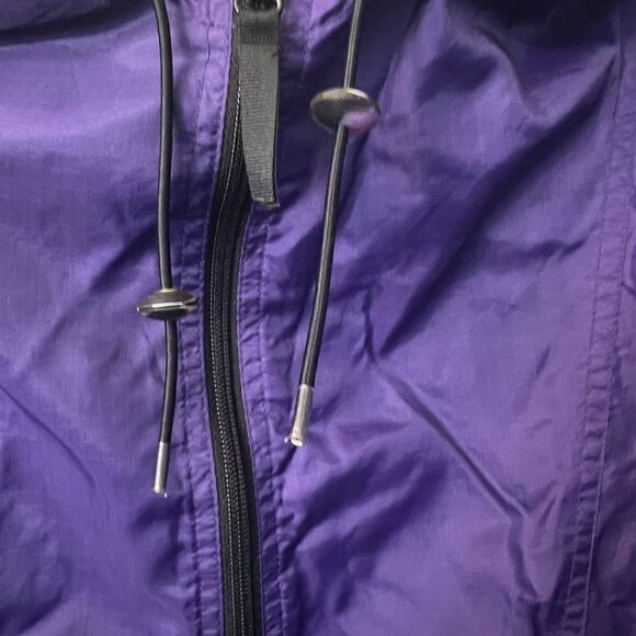 Vintage Helly Hansen Jacket Mens XL Purple Anorak Nylon 1/2 Zip jacket. - Picture 5 of 9